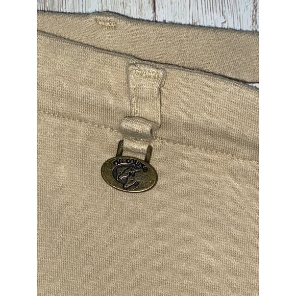 On Course Cotton Lycra Cream Equine Horse-Riding Pants Breeches Elastic Stirrup - Picture 8 of 12